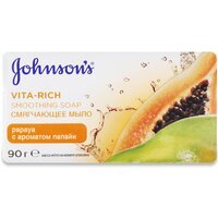 Мило JOHNSON'S® Body Care Vita Rich Перетворювальне з екстрактом граната квітки (з ароматом граната) 90г
