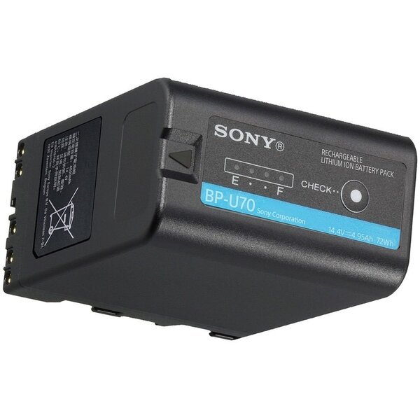 

Аккумулятор Sony BP-U70 для камер FX6, FX9, Z190, Z280, FS5, FS7, FS5 II, FS7 II (BP-U70)