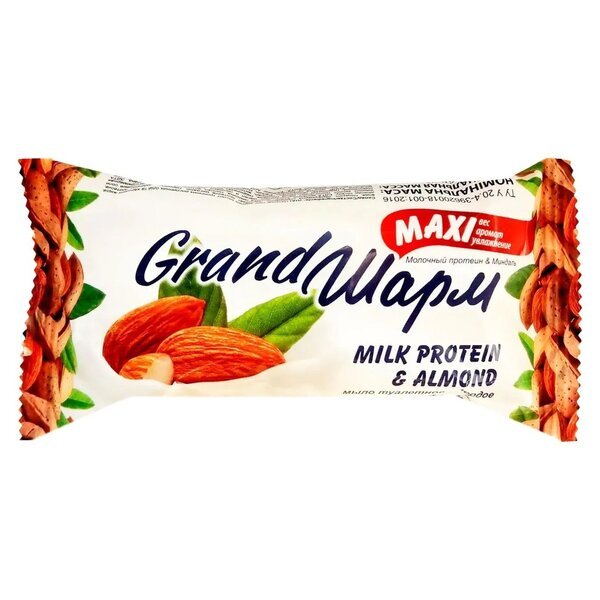 

Мыло туалетное Grand Шарм Миндаль 125г