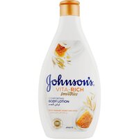 JOHNSON’S® VITA-RICH СМУЗИ Ухаживающий лосьон для тела с йогуртом, овсом и медом 400 мл