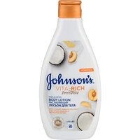 Лосьон для тела расслябляющий Johnson's Vita-Rich С йогуртом, кокосом и экстрактом персика 250мл