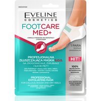 Eveline Cosmetics Маска відлущувальний експрес для плям з АНА і ВНА кислотами Eveline Foot Care Med+, 1 шт