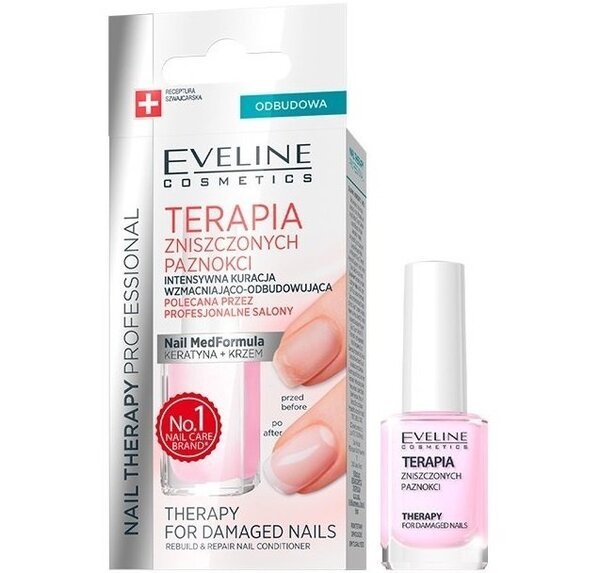 

Nail Therapy: Японский маникюр-мегазакрепляющая терапия с чистым кератином для хрупких ногтей 12мл