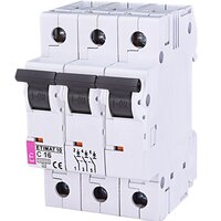 Автоматичний вимикач ETI, ETIMAT 10 3p C 16А (10 kA) (2135716)