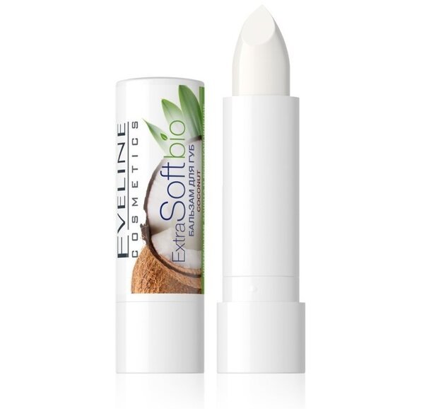 

Бальзам для губ Eveline Cosmetics coconut серии extra soft bio 12мл