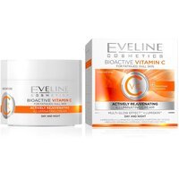 Eveline Cosmetics Активно омолоджувальний крем для вирівнювання кольору обличчя серії біоактивний вітамін с, 50 ​​мл