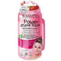 Eveline Cosmetics Power shake mask сяйво шкіри біо маска з пробіотиками 10 мл