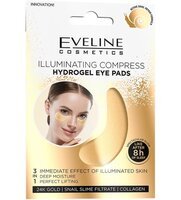 Eveline Cosmetics Гидрогелевые охлаждающие патчи для кожи вокруг глаз с эффектом сияния