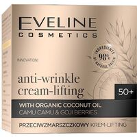 Eveline Cosmetics Крем-ліфтинг проти зморщок серії organic gold, 50мл