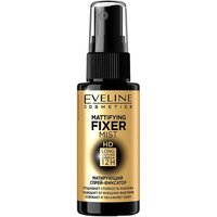 Eveline Cosmetics Mattifying fixer mist hd матовий спрей-фіксатор для макіяжу 50 мл