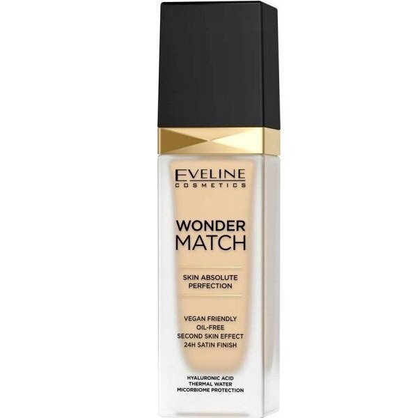 

Eveline Cosmetics Адаптирующее тональное основание - 25 light beige серии wonder match, 30мл