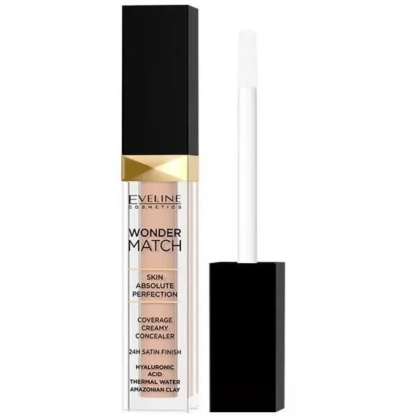 

Eveline Cosmetics Кремовый консиллер №015-natural серии wonder match, 7 мл
