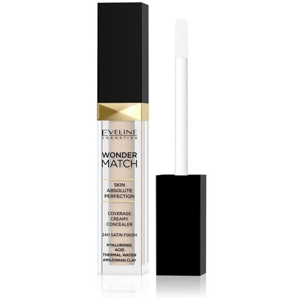 

Eveline Cosmetics Кремовый консиллер №025-light beige серии wonder match, 7 мл