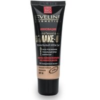 Eveline Cosmetics Тональний крем professional Art make-up Бежевий 3В1