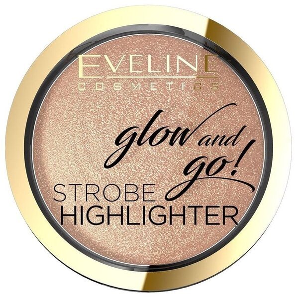 

Eveline Cosmetics Glow and go!: запеченный хайлайтер для лица – 02-gentle gold 8,5 гр.