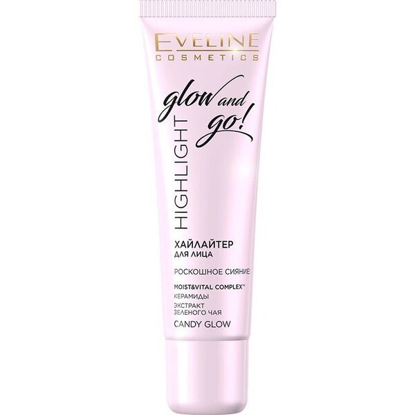 

Eveline Cosmetics Хайлайтер для лица – candy glow серии highlight glow and go! 20мл