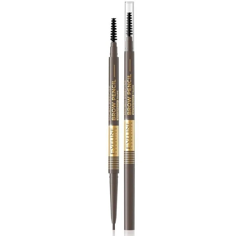 Eveline Cosmetics Водостойкий карандаш для бровей № 01 taupe серии micro precise brow pencil фото 