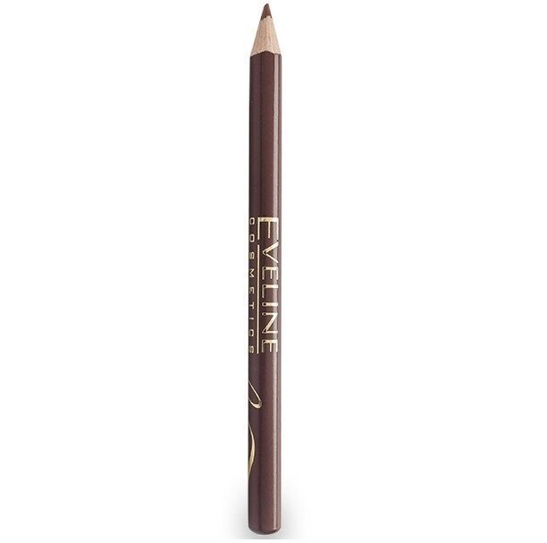 Eveline Cosmetics Карандаш контурный для бровей коричневый серии eyebrow pencil фото 