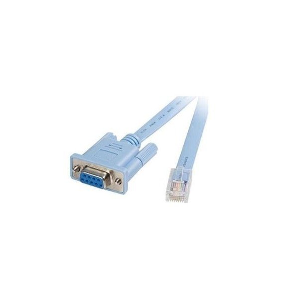 

Кабель Cisco Console Cable 6ft with RJ45 and DB9F (CAB-CONSOLE-RJ45=)
