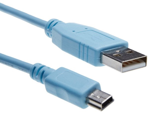

Кабель Cisco Console Cable 6 ft with USB Type A and mini-B (CAB-CONSOLE-USB=)