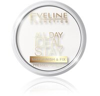 Eveline Cosmetics Матирующая-закрепляющая пудра WHITE 60 ALL DAY IDEAL STAY