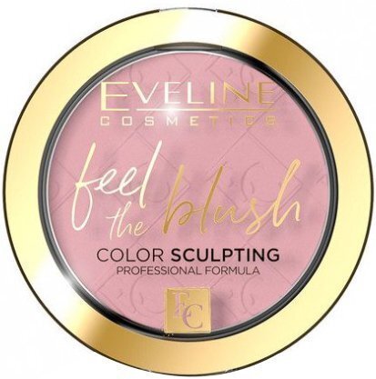 Eveline Cosmetics Рум&#039;яна для обличчя 01-peony серії feel the blushфото