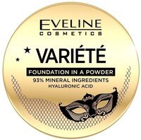 Eveline Cosmetics Мінеральна компактна пудра для обличчя №12 natural серії variete, 8 гр