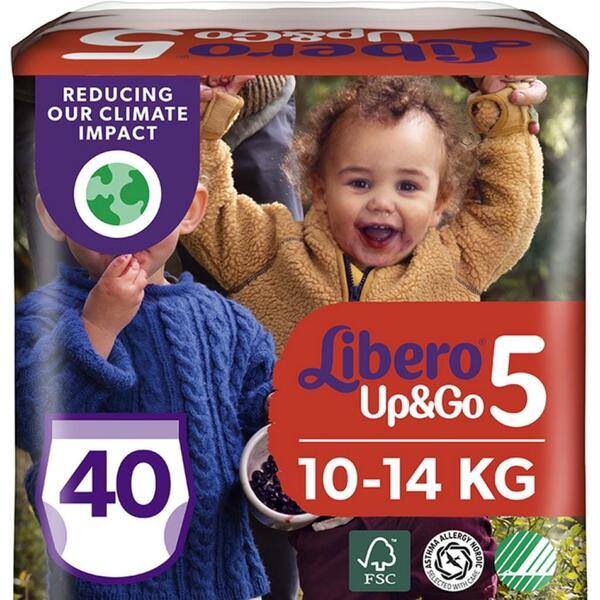 

Подгузник детский Libero Up&Go 5 40шт