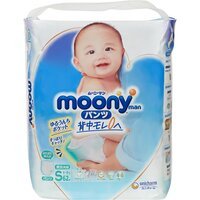 Подгузники-трусики Moony S 4-8 кг, 62 шт.