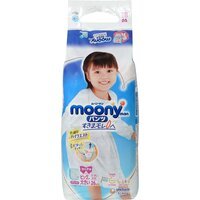 Подгузники-трусики Moony для девочек XXL 13-28 кг, 26 шт.