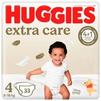 Подгузники Huggies Extra Care 4 8-16кг 33шт