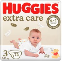 Подгузники Huggies Extra Care Mega 3 6-10кг 72шт