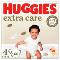 Подгузники Huggies Extra Care 4 8-16кг 60шт
