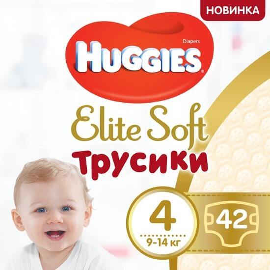 

Трусики-подгузники Huggies Elite Soft Pants 4 (L) 42 шт