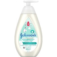 Johnson's baby шампунь та пінка для миття та купання «Ніжність бавовни» 300 мл