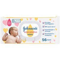 Johnson’s детские влажные салфетки «Экстра нежные» 56