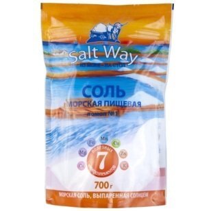 

Salt Way соль морская пищевая натуральная 700г