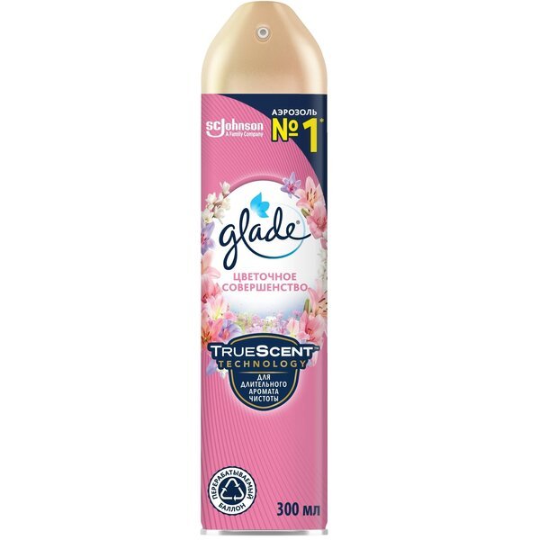 

Glade Освежитель воздуха Цветочное совершенство 300мл