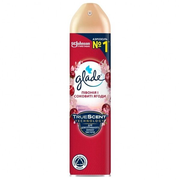 

Glade Освежитель воздуха Пион и сочные ягоды 300мл