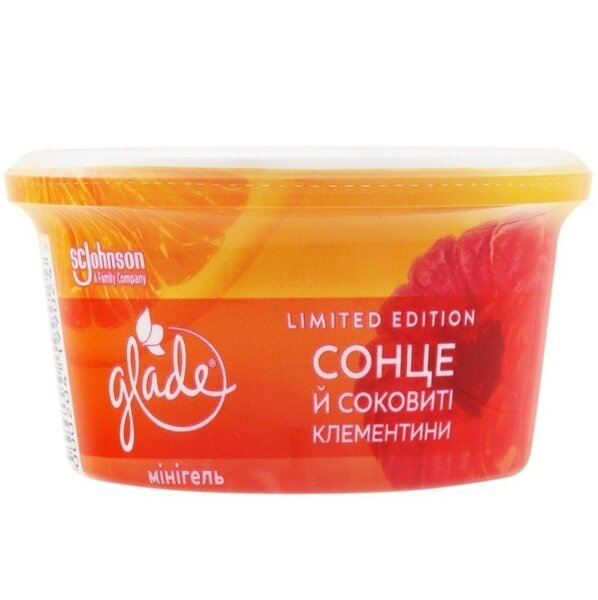 Glade Освежитель воздуха мини-гель Солнце и сочные клементины – купить ...