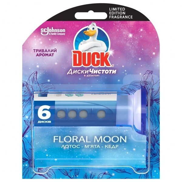

Туалетный утенок диски для унитаза Floral Moon