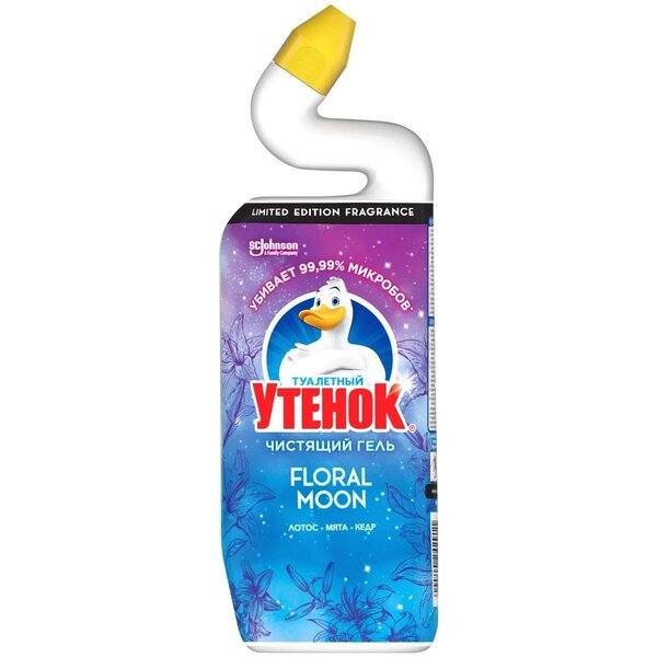 

Туалетный утенок Очищающий гель Floral Moon 750мл