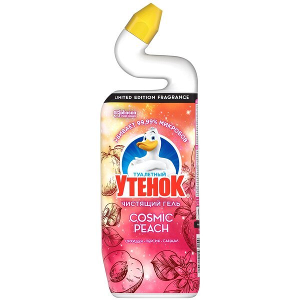 

Туалетный утенок Очищающий гель Cosmic Peach 750мл