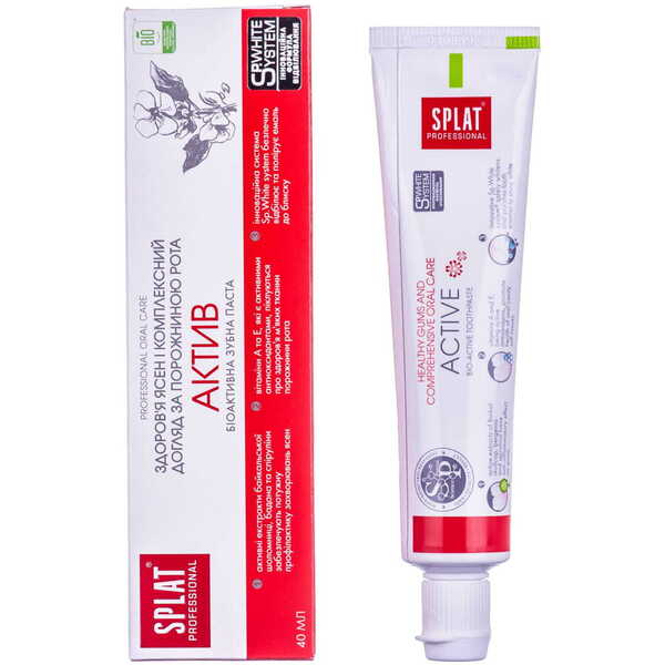 

Зубная паста Professional Splat compact activ актив 40 мл