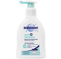Гель для душа детский 2в1 Sanosan Baby гипоалергенный 200мл