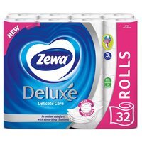 Туалетная бумага Zewa Deluxe белая 32 шт