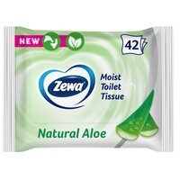 Туалетний вологий папір Zewa Aloe Vera moist 42 шт