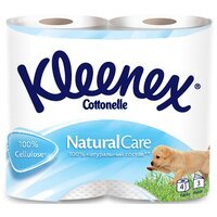 Туалетная бумага Kleenex Белая Natural 4*10 шт