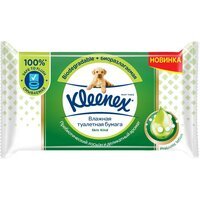 Туалетная бумага Kleenex влаги. 38*12 Skin Kind