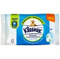 Туалетная бумага Kleenex влаги. 42*12 Classic